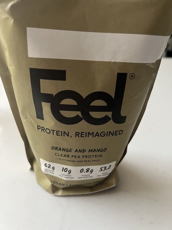 Feel Clear Pea Protein im Produktbild