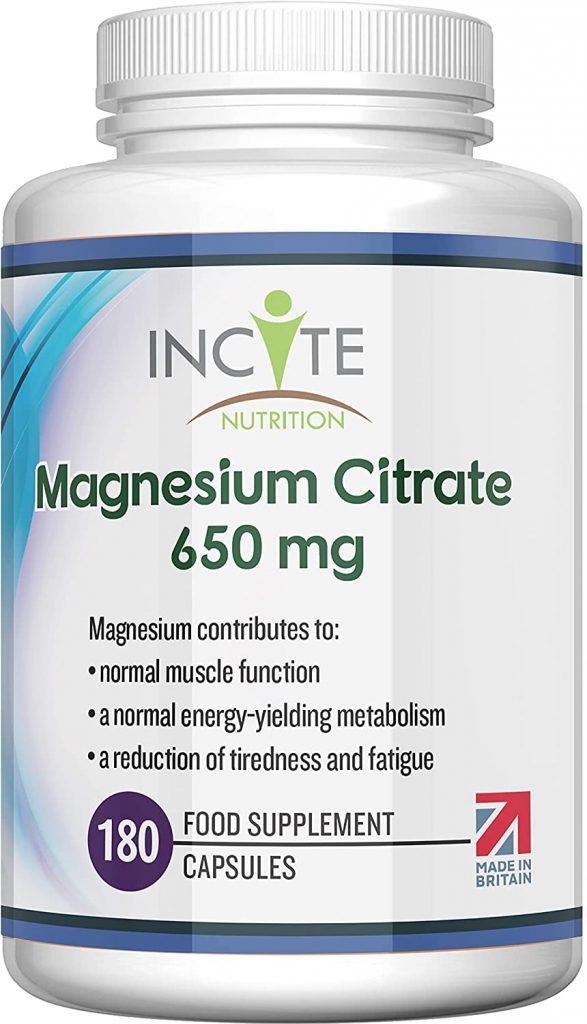Incite Nutrition Magnesium Citrate – Produktabbildung