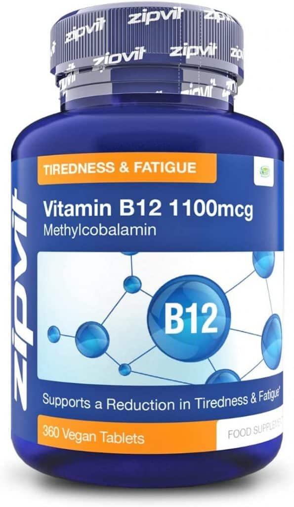 Zipvit Vitamin B12 Tablets – Produktabbildung
