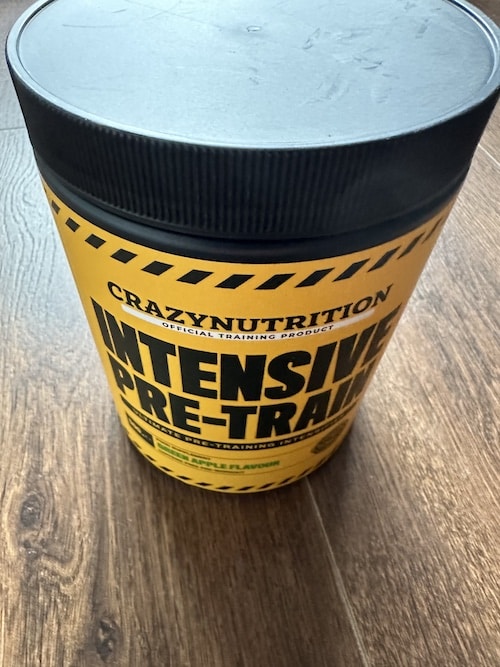 Crazy Nutrition Pre-Train Stim Free – Produktabbildung