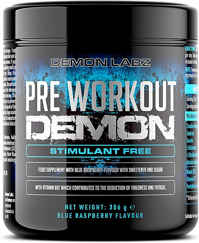 Demon Labz Stim Free Pre-Workout Demon – Produktabbildung